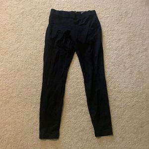 J crew leggings with zipper